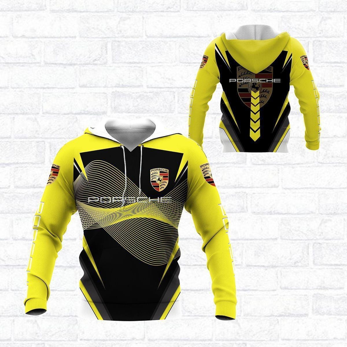 Porsche Shirt Fan Gift 1015, Stylist Unisex 3d Hoodie Zip Hoodie