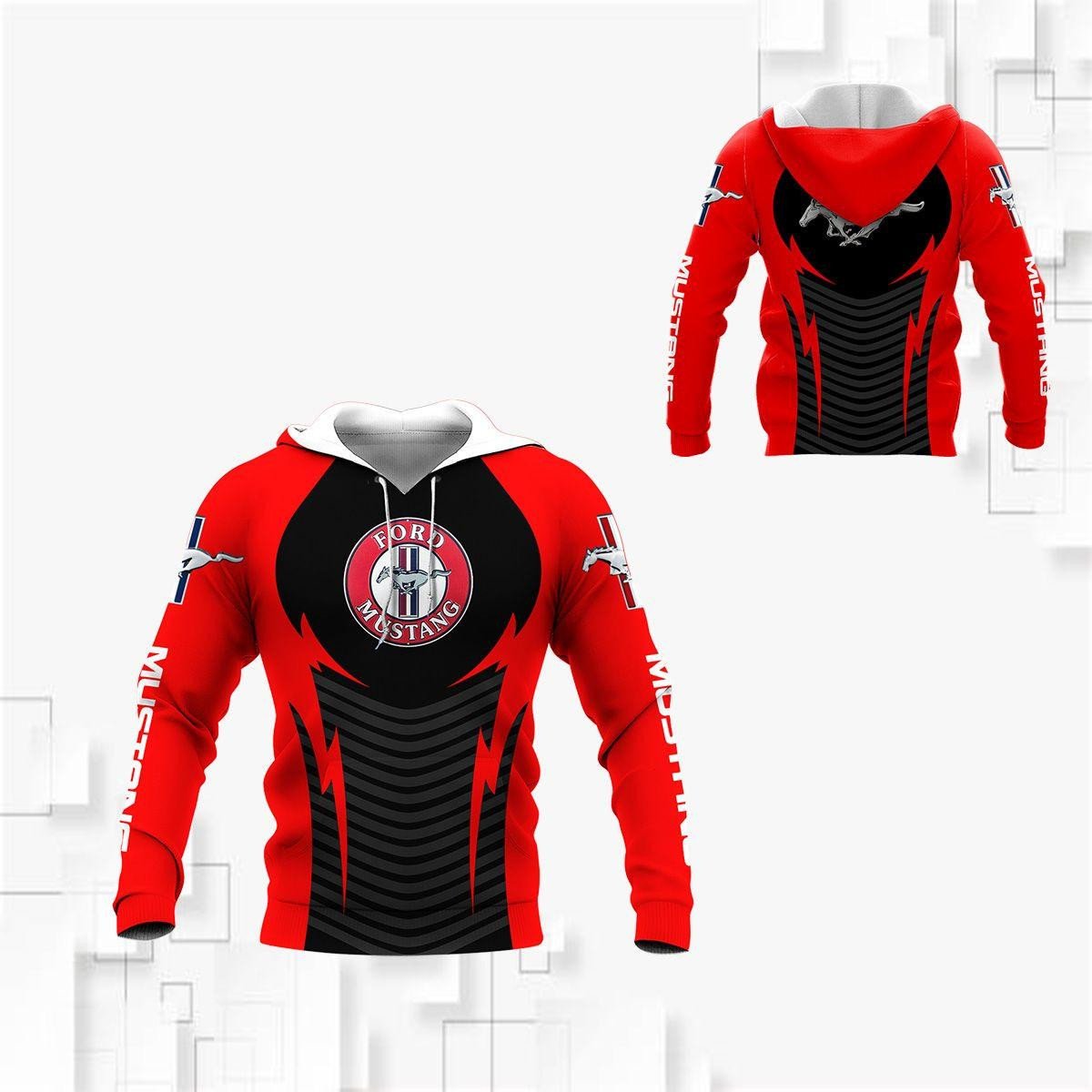 Ford Mustang Shelby Luxury Car 8k249 Fan Gift 3d Zip Hoodie Hoodie Ii0